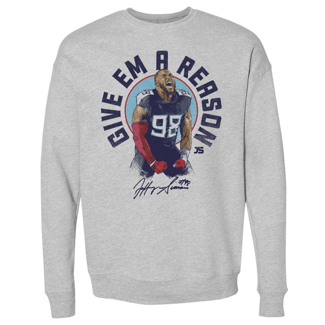 Give Em A Reason Men's Crewneck Sweatshirt | 500 LEVEL