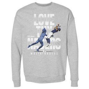 Malik Nabers Men's Crewneck Sweatshirt | 500 LEVEL