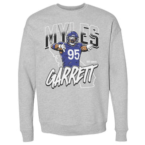 Myles Garrett Men's Crewneck Sweatshirt | 500 LEVEL