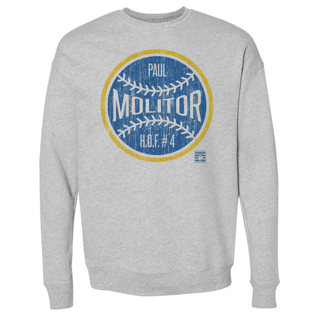 Paul Molitor Men's Crewneck Sweatshirt | 500 LEVEL