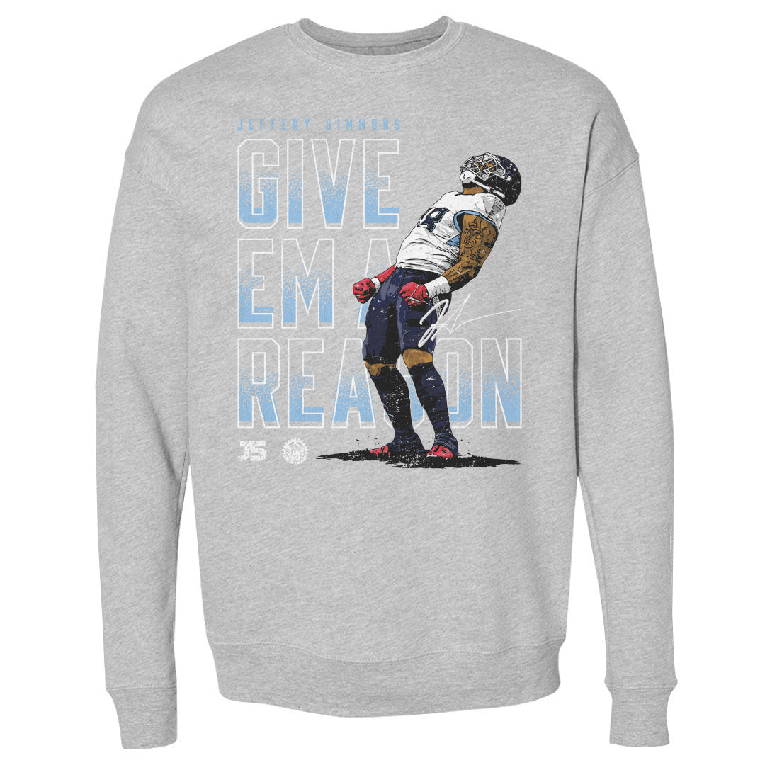 Give Em A Reason Men's Crewneck Sweatshirt | 500 LEVEL