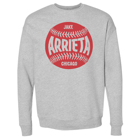 Jake Arrieta Men's Crewneck Sweatshirt | 500 LEVEL