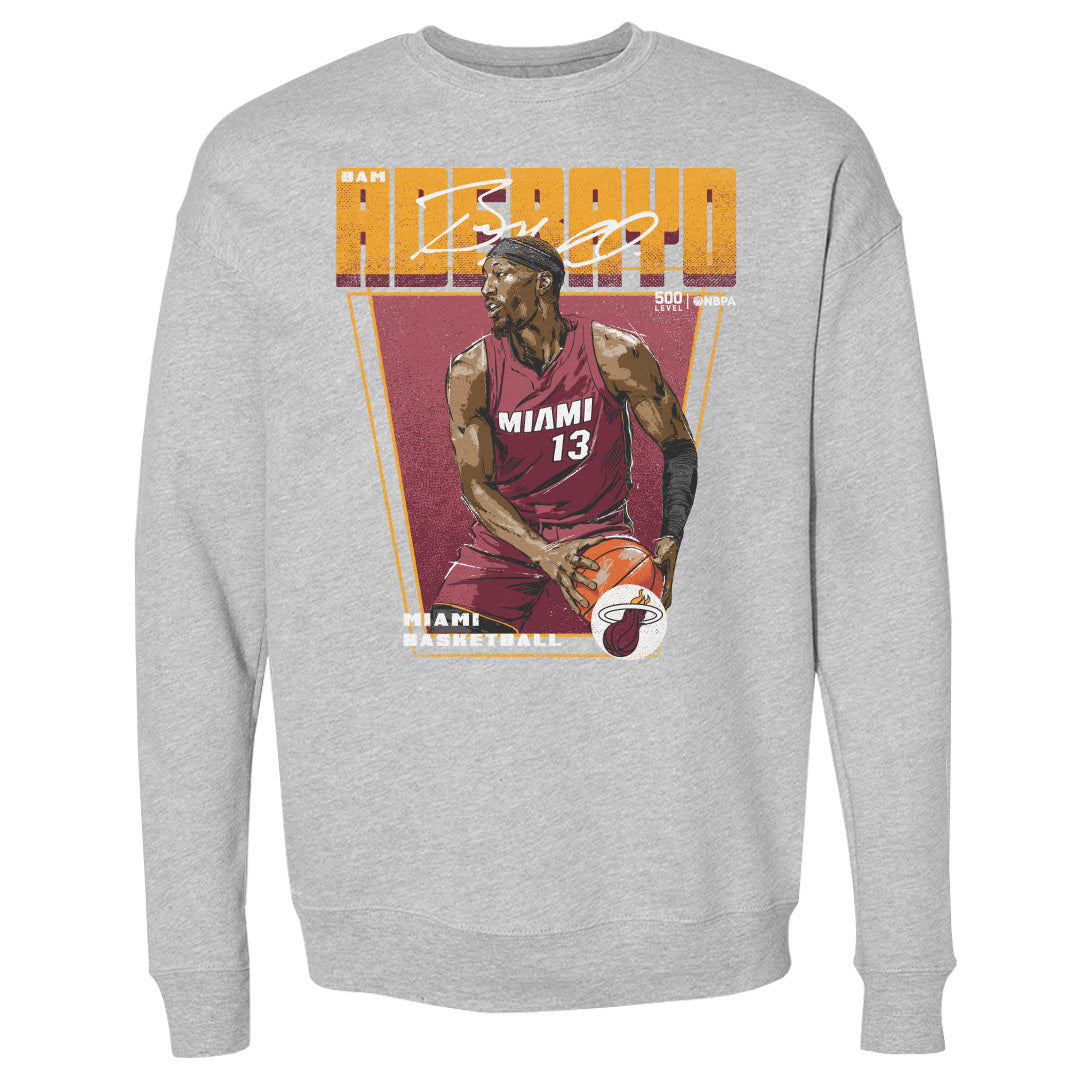 Bam Adebayo Men's Crewneck Sweatshirt | 500 LEVEL