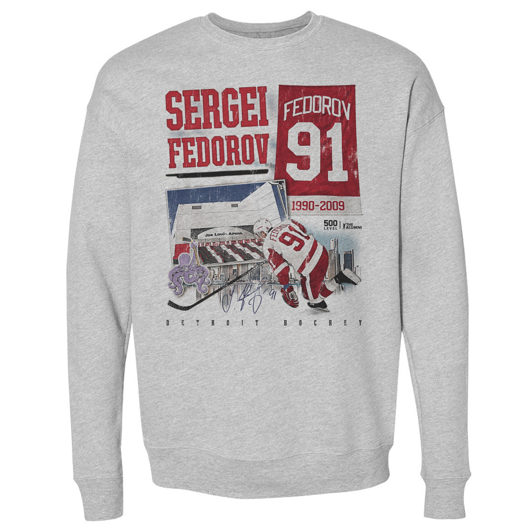Sergei Fedorov Men's Crewneck Sweatshirt | 500 LEVEL
