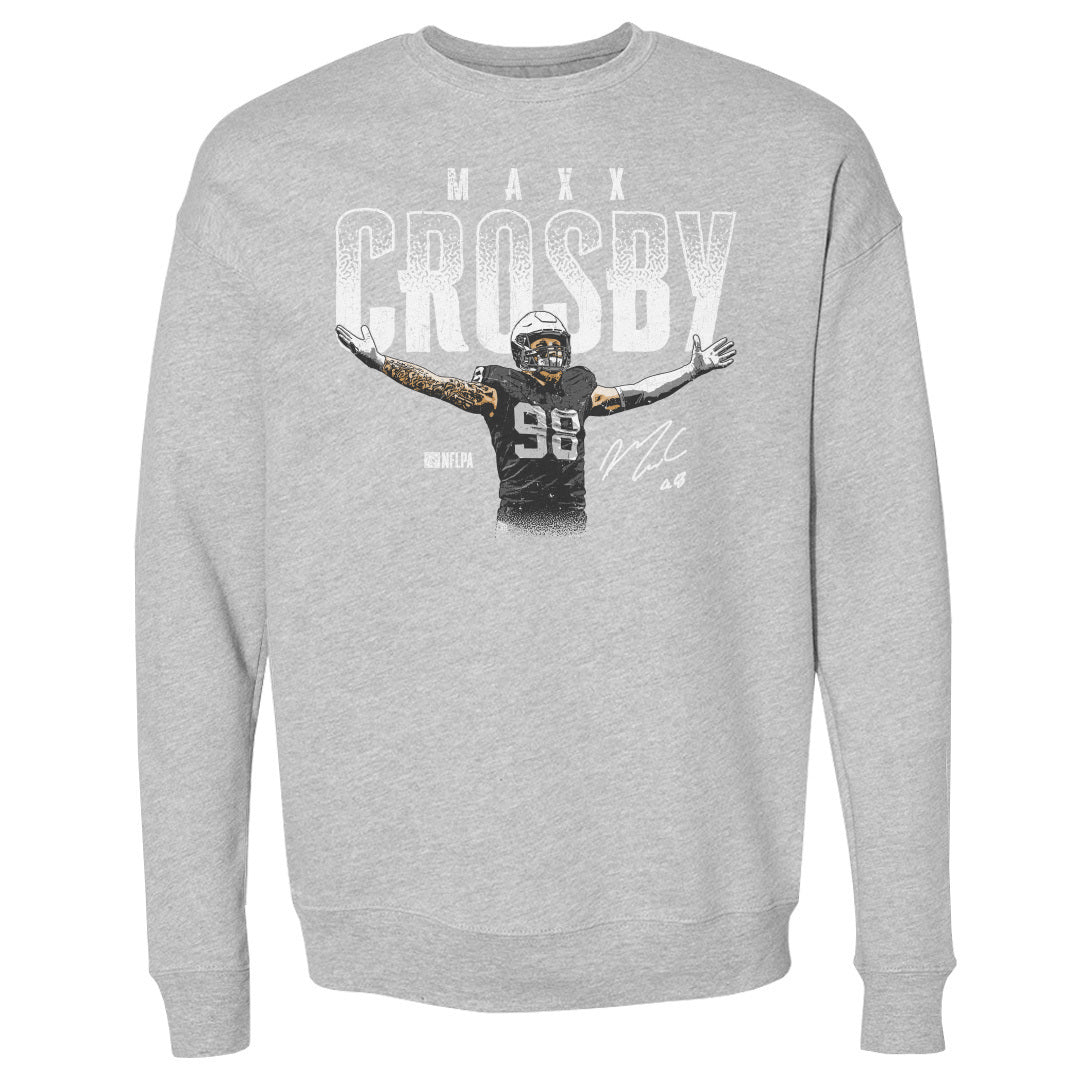 Maxx Crosby Men's Crewneck Sweatshirt | 500 LEVEL