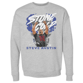 Stone Cold Steve Austin Men's Crewneck Sweatshirt | 500 LEVEL