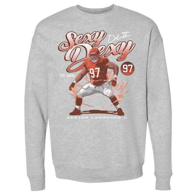Dexter Lawrence II Men's Crewneck Sweatshirt | 500 LEVEL