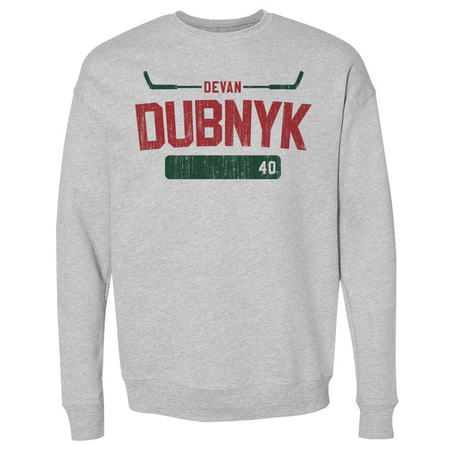Devan Dubnyk Men's Crewneck Sweatshirt | 500 LEVEL