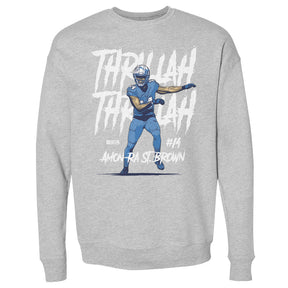 Amon-Ra St. Brown Men's Crewneck Sweatshirt | 500 LEVEL