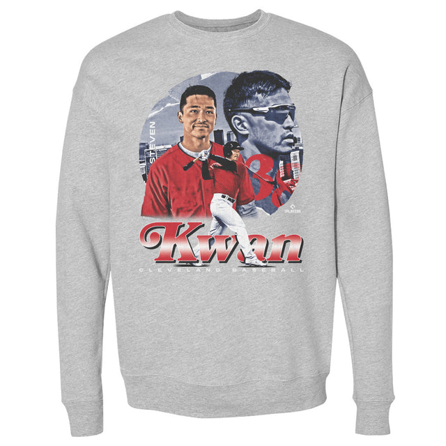 Steven Kwan Men's Crewneck Sweatshirt | 500 LEVEL