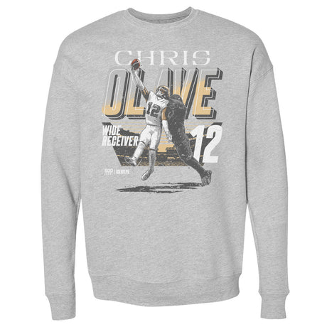 Chris Olave Men's Crewneck Sweatshirt | 500 LEVEL