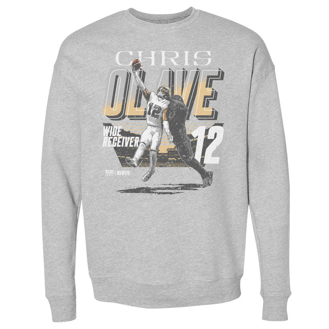Chris Olave Men's Crewneck Sweatshirt | 500 LEVEL
