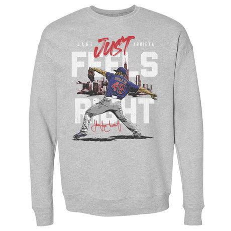 Jake Arrieta Men's Crewneck Sweatshirt | 500 LEVEL