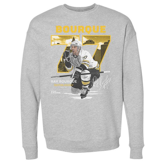 Ray Bourque Men's Crewneck Sweatshirt | 500 LEVEL