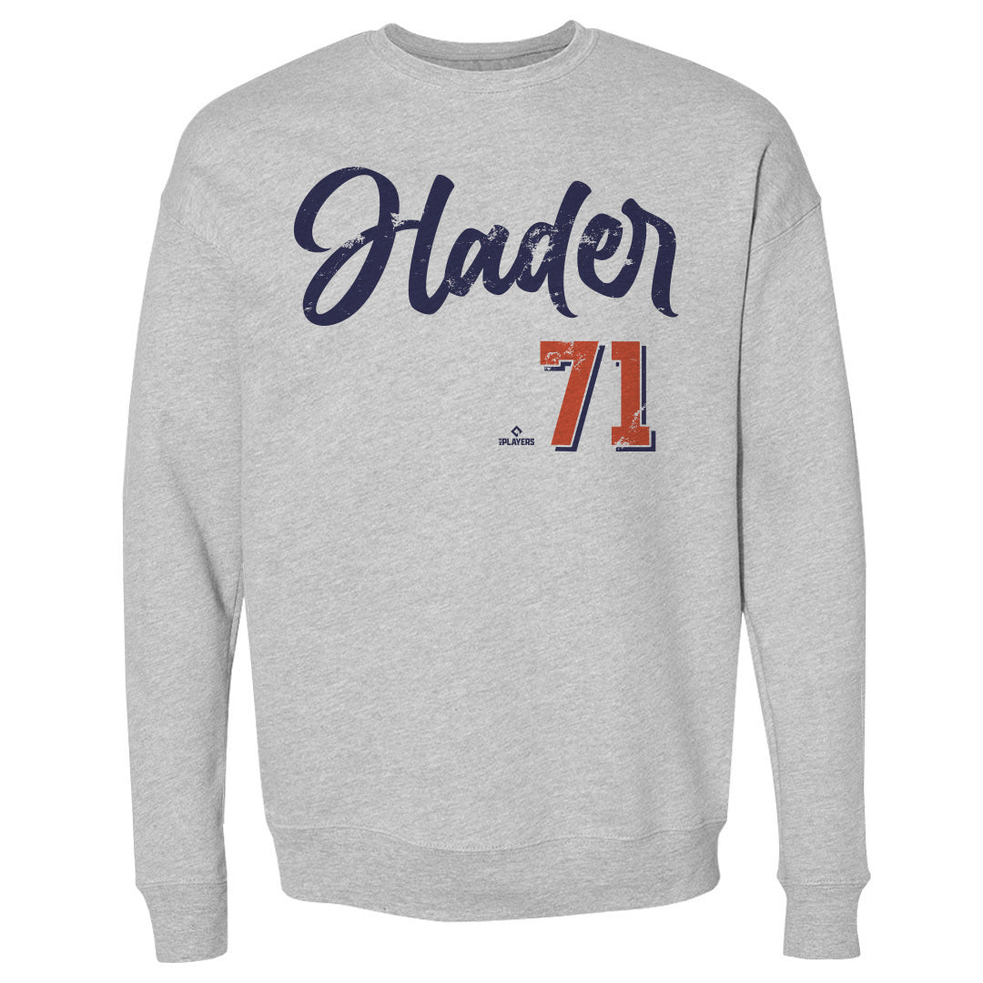 Josh Hader Men&#39;s Crewneck Sweatshirt | 500 LEVEL