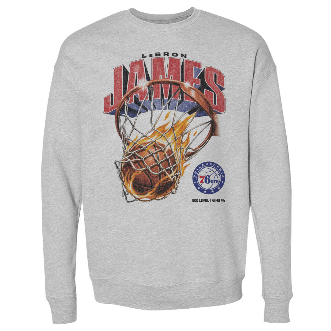 LeBron James Men's Crewneck Sweatshirt | 500 LEVEL
