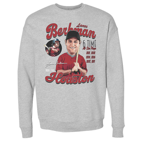 Lance Berkman Men's Crewneck Sweatshirt | 500 LEVEL