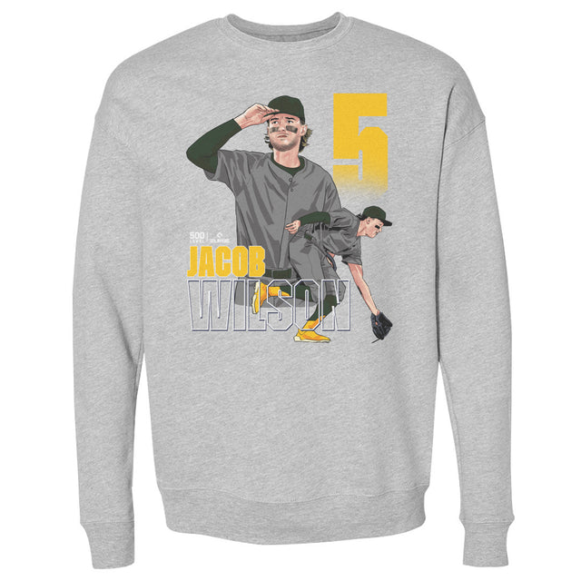 Jacob Wilson Men's Crewneck Sweatshirt | 500 LEVEL