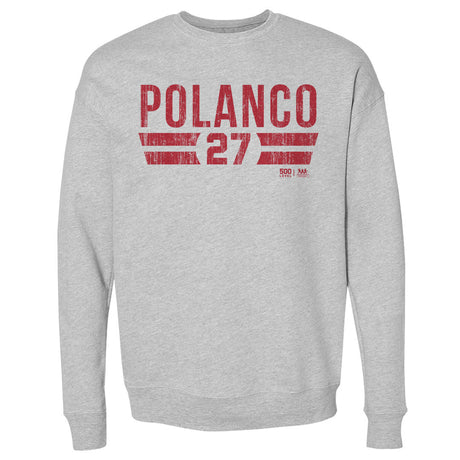 Placido Polanco Men's Crewneck Sweatshirt | 500 LEVEL