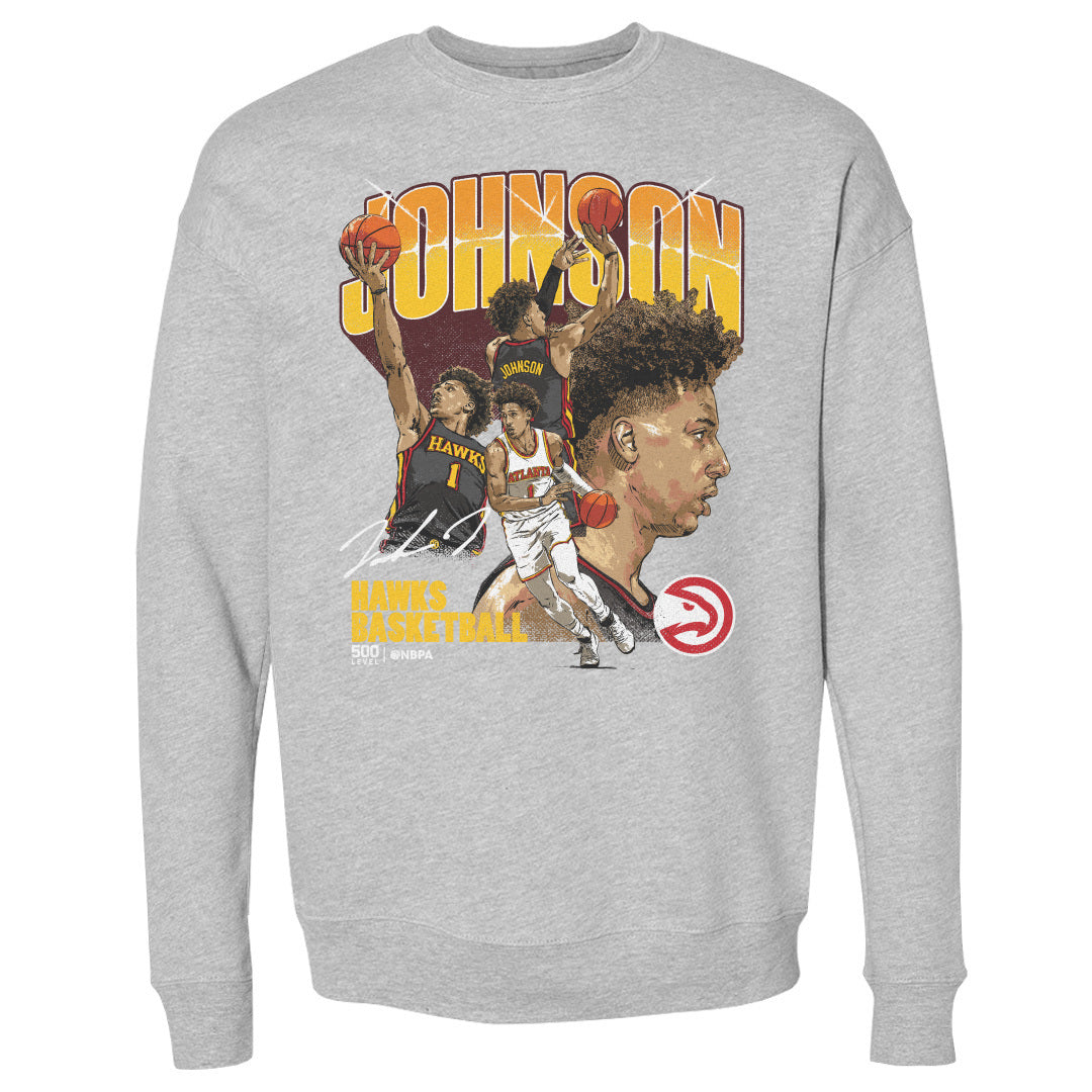 Jalen Johnson Men's Crewneck Sweatshirt | 500 LEVEL