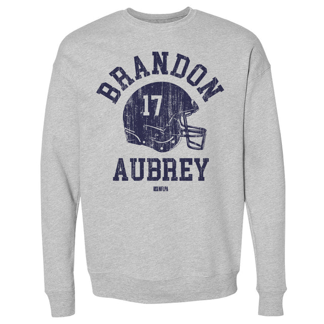 Brandon Aubrey Men's Crewneck Sweatshirt | 500 LEVEL