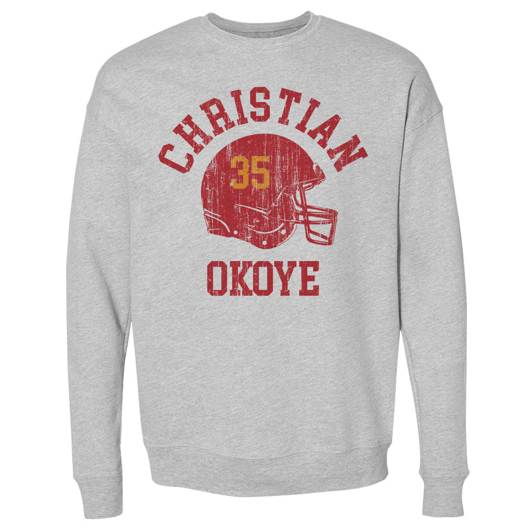 Christian Okoye Men's Crewneck Sweatshirt | 500 LEVEL