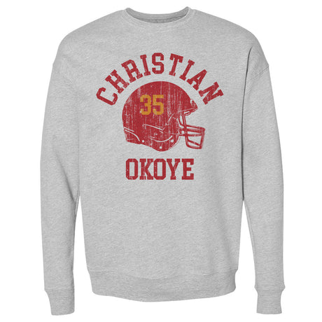 Christian Okoye Men's Crewneck Sweatshirt | 500 LEVEL
