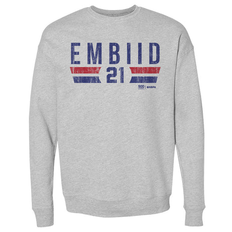 Joel Embiid Men's Crewneck Sweatshirt | 500 LEVEL