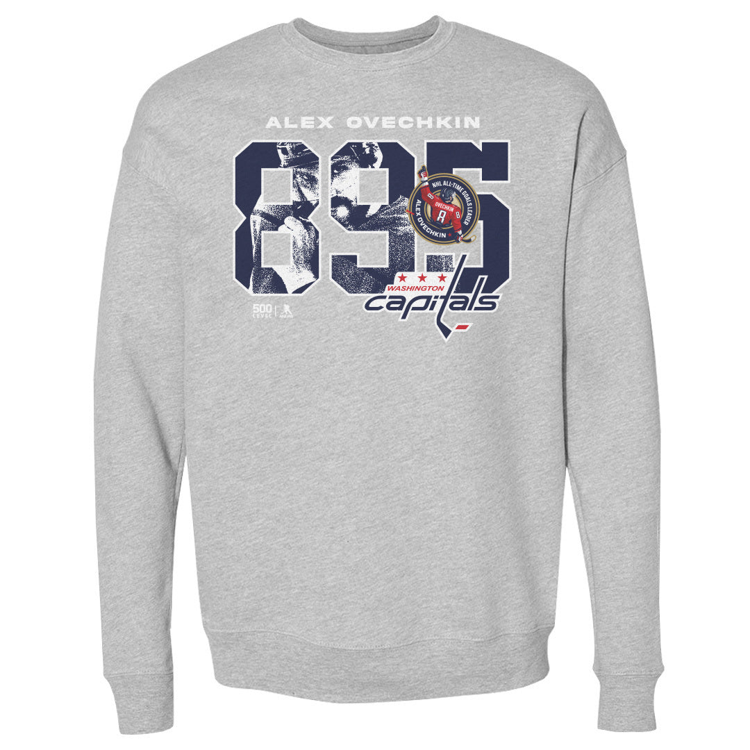 Alex Ovechkin Men's Crewneck Sweatshirt | 500 LEVEL