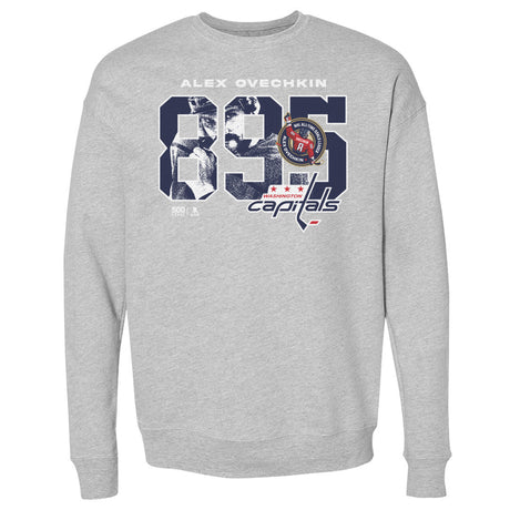 Alex Ovechkin Men's Crewneck Sweatshirt | 500 LEVEL