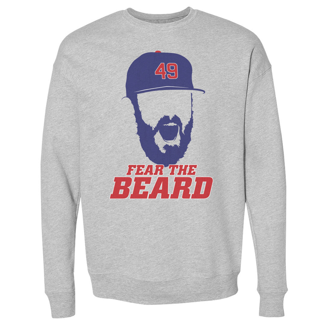 Jake Arrieta Men's Crewneck Sweatshirt | 500 LEVEL