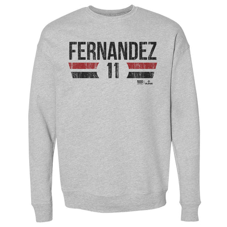 Jose Fernandez Men's Crewneck Sweatshirt | 500 LEVEL