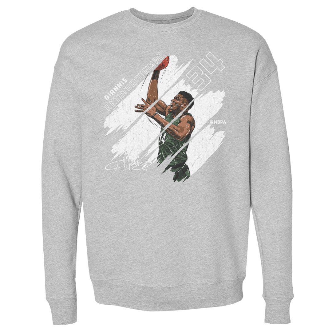 Giannis Antetokounmpo Men's Crewneck Sweatshirt | 500 LEVEL