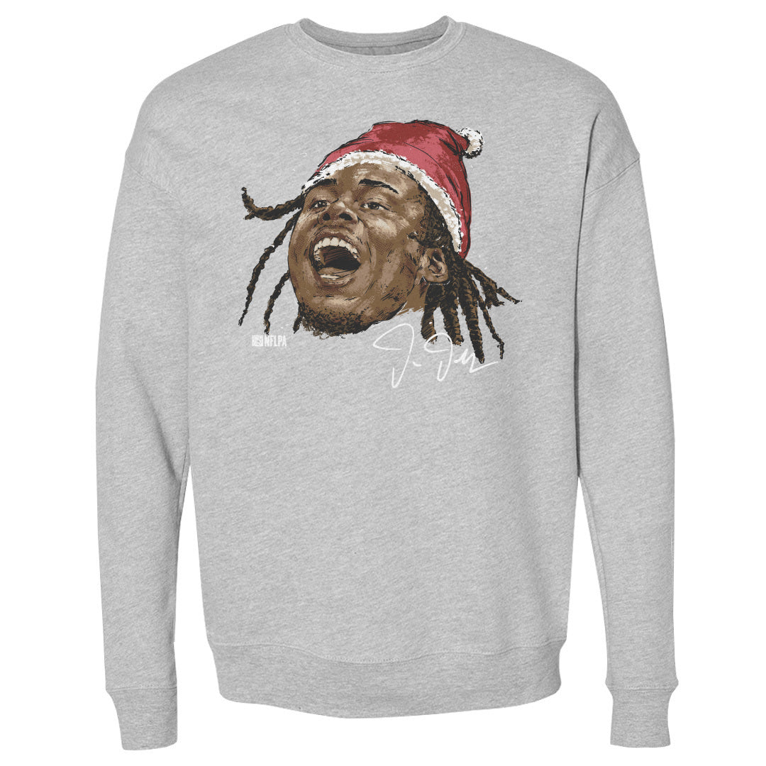 Justin Jefferson Men's Crewneck Sweatshirt | 500 LEVEL