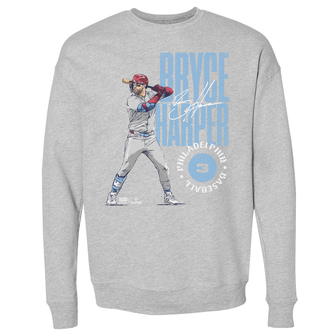 Bryce Harper Men's Crewneck Sweatshirt | 500 LEVEL