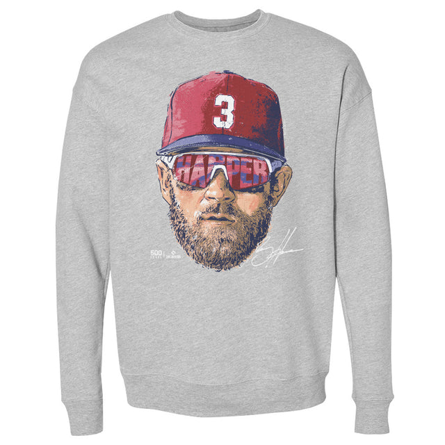 Bryce Harper Men's Crewneck Sweatshirt | 500 LEVEL