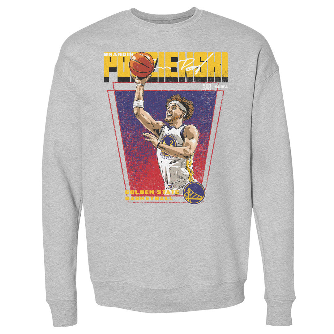 Brandin Podziemski Men's Crewneck Sweatshirt | 500 LEVEL