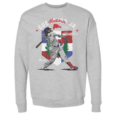 Vladimir Guerrero Jr. Men's Crewneck Sweatshirt | 500 LEVEL