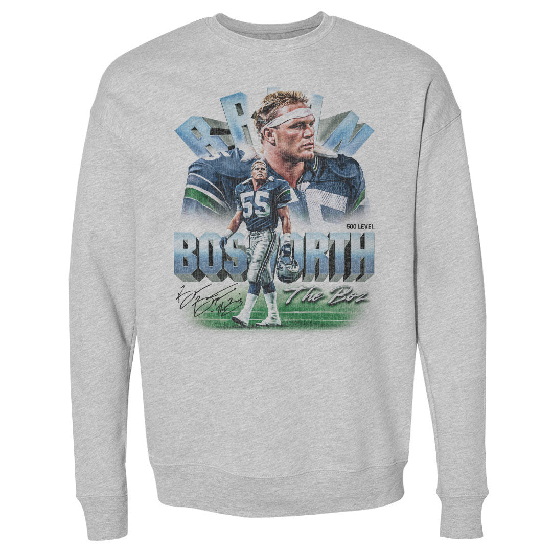 Brian Bosworth Men's Crewneck Sweatshirt | 500 LEVEL