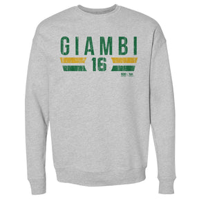 Jason Giambi Men's Crewneck Sweatshirt | 500 LEVEL