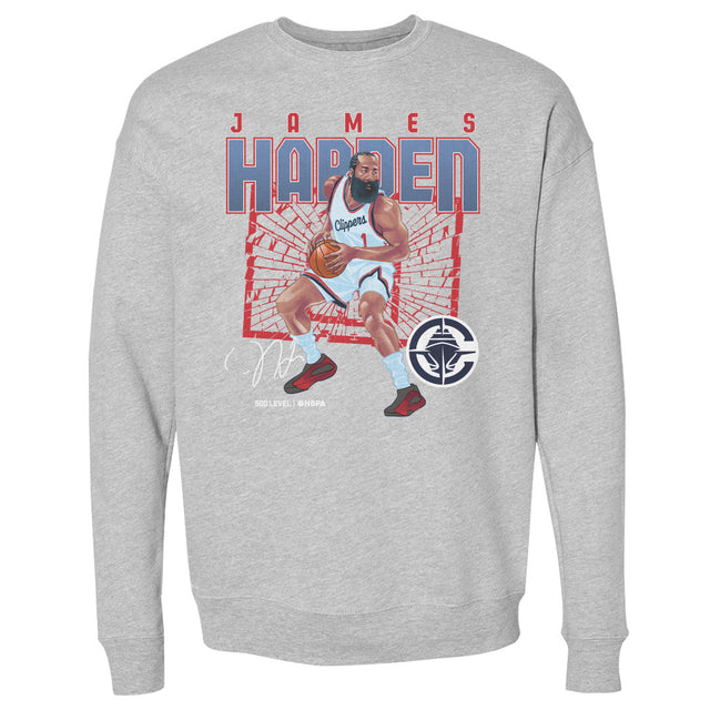 James Harden Men's Crewneck Sweatshirt | 500 LEVEL