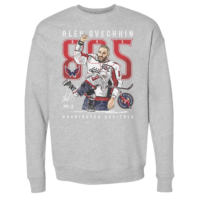 Alex Ovechkin Men's Crewneck Sweatshirt | 500 LEVEL