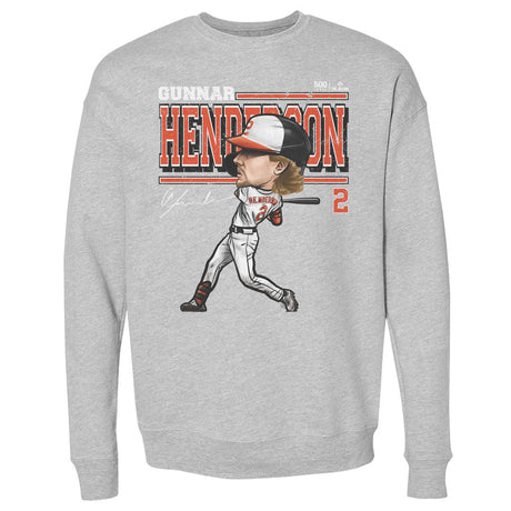 Gunnar Henderson Men's Crewneck Sweatshirt | 500 LEVEL