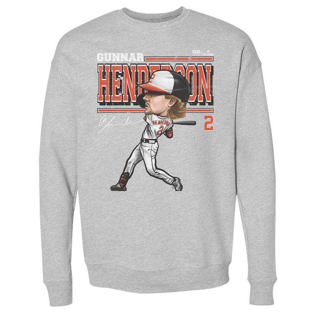 Gunnar Henderson Men's Crewneck Sweatshirt | 500 LEVEL