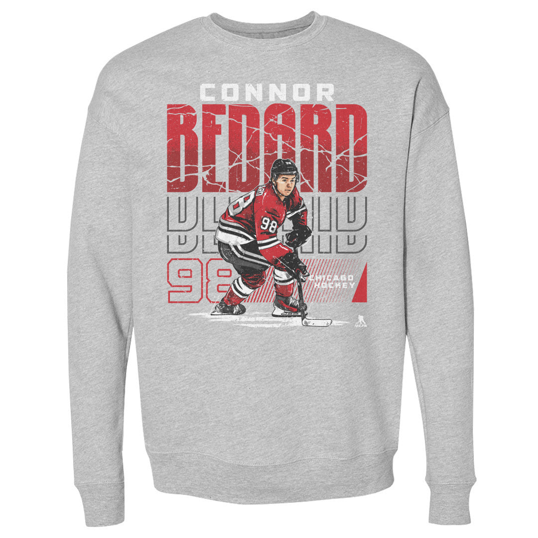 Connor Bedard Men's Crewneck Sweatshirt | 500 LEVEL