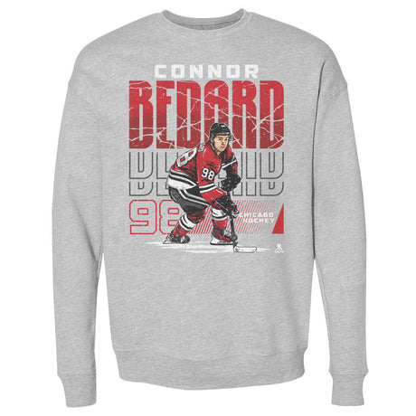 Connor Bedard Men's Crewneck Sweatshirt | 500 LEVEL