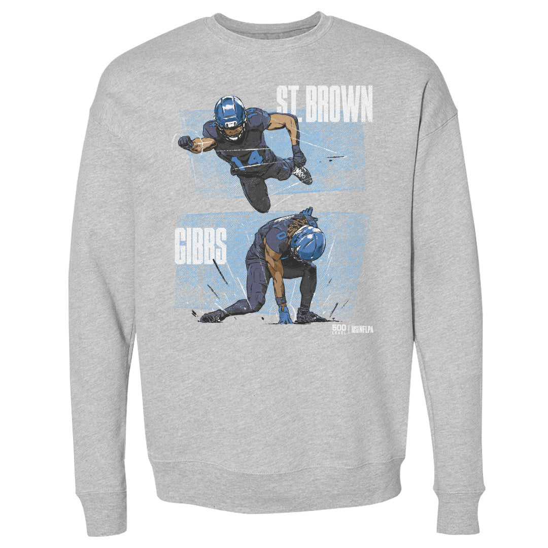 Jahmyr Gibbs Men's Crewneck Sweatshirt | 500 LEVEL