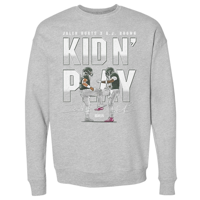 Jalen Hurts Men's Crewneck Sweatshirt | 500 LEVEL