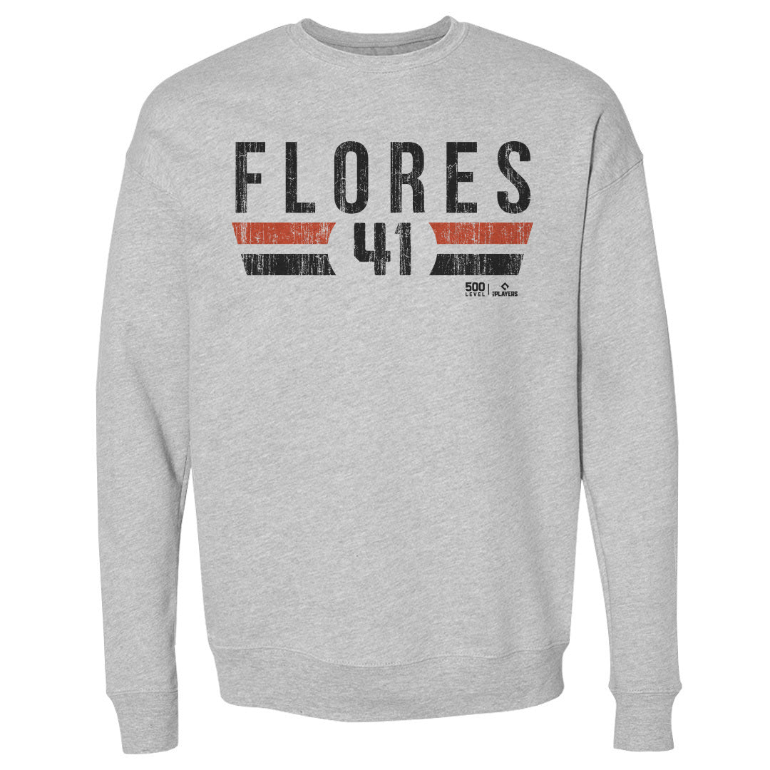 Wilmer Flores Men's Crewneck Sweatshirt | 500 LEVEL