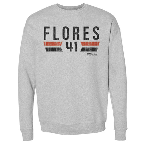 Wilmer Flores Men's Crewneck Sweatshirt | 500 LEVEL
